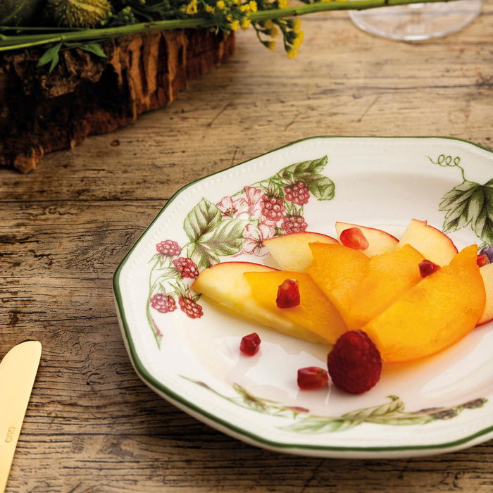 Assiette à dessert Churchill Victorian Céramique Vaisselle (Ø 20,5 cm) (6 Unités)