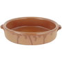 BigBuy Cooking Casserole Barro Clasico Marron Céramique Ø 28 cm (3 Unités)