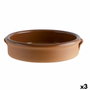 Cazuela de Barro Barro Clasico 36 cm (3 Unités) - Cuisson Induction, Gaz, Vitro, Électrique