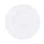 Quid Assiette Plate Porcelaine Basic Blanche 23 cm (12 Unités)