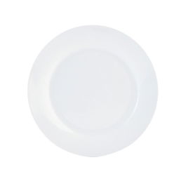 Assiette plate Quid Basic Céramique Blanc (Ø 27 cm) (12 Unités)
