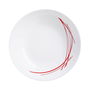 Arcopal Assiette creuse Opal Domitille Rojo 20 cm Bicolor Verre Brillant (12 Unités)