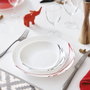 Arcopal Plato Postre Domitille Negro 18 cm (12 Unidades) en Opal - Fabriqué en France