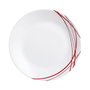 Arcopal Assiette à Dessert Domitille Rojo 18 cm (12 Unités) en Verre Trempé