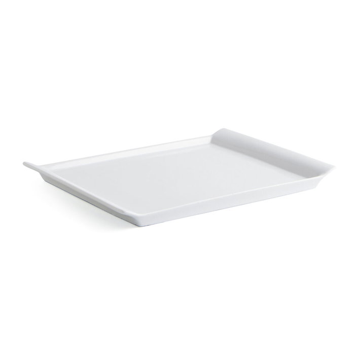 Quid Plat à Gratin Gastro Fresh Céramique Blanc (31 x 23 cm) - Lot de 6 Quid Plat à Gratin Gastro Fresh Céramique Blanc (31 x 23 cm) - Lot de 6