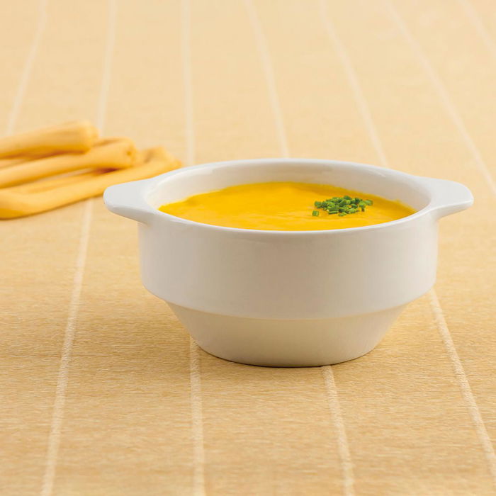 Tasses pour soupe Quid Professional Basic Hotel Blanc 350 ml (6 Unités)