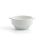 Quid Professional Bol Porcelana Basic Hotel 35 cL Blanc Brillant Apilable pour Lave-vaisselle et Micro-ondes (6 Unités)