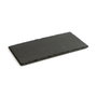 Quid Gastro Fun Plateau de petit-déjeuner en minéral noir 32x17 cm (12 Unités)
