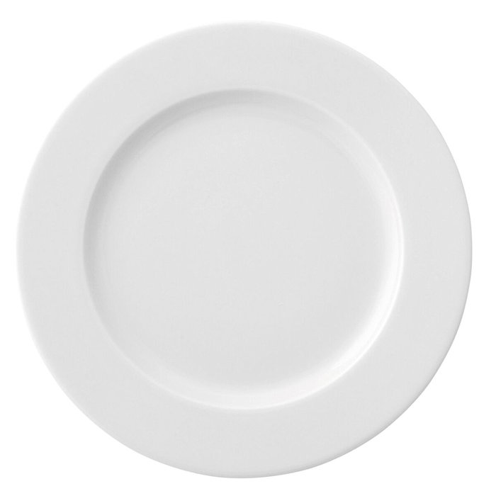 Ariane Plat Rond Porcelaine Prime Blanc 29 cm (6 Unités)