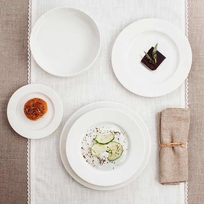 Ariane Plat Creux Porcelaine Prime 23 cm (12 Unités)
