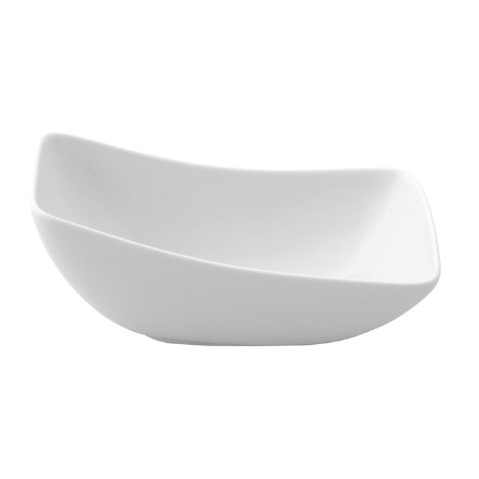 Ariane Bol Porcelaine Vital Square 14 cm Blanc - Lot de 6 Ariane Bol Porcelaine Vital Square 14 cm Blanc - Lot de 6