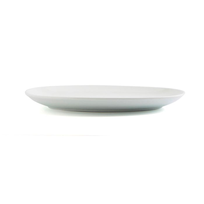 Ariane Plat Ovale Vital Coupe en Porcelaine Blanche 32 cm (6 Unités)
