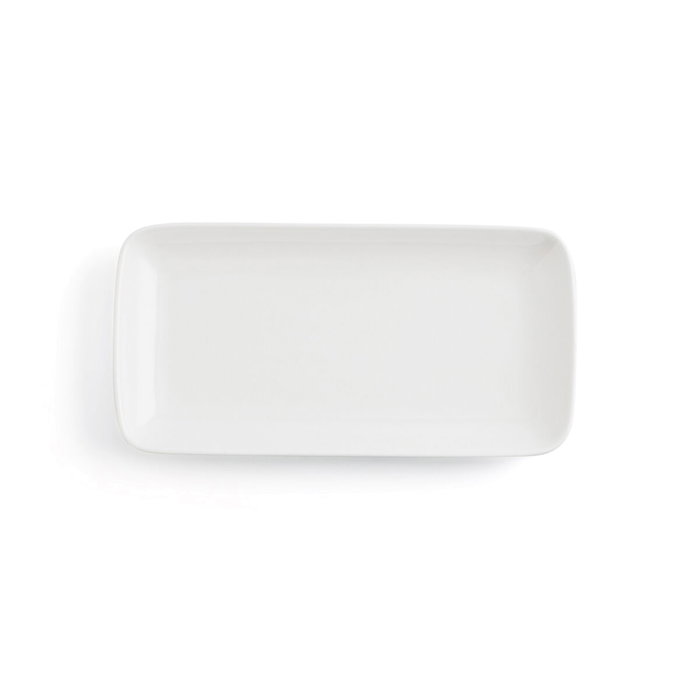 Ariane Plat Rectangulaire Vital Coupe Porcelaine Blanc 28x14 cm (6 Unités) Ariane Plat Rectangulaire Vital Coupe Porcelaine Blanc 28x14 cm (6 Unités)