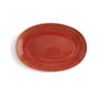 Ariane Plat Ovale Porcelaine Terra 32 cm (6 Unités) Rouge Compatible Micro-ondes Four