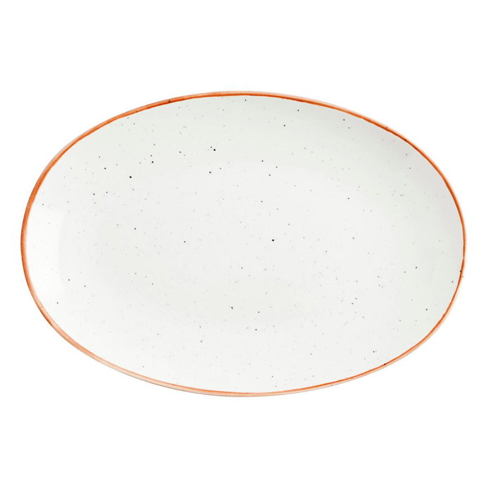 Ariane Assiette Ovale Terra Porcelaine Blanche Brillante 26 cm (12 Unités) Ariane Assiette Ovale Terra Porcelaine Blanche Brillante 26 cm (12 Unités)