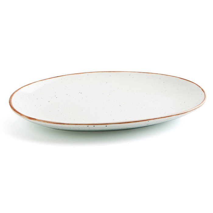Ariane Assiette Ovale Terra Porcelaine Blanche Brillante 26 cm (12 Unités) Ariane Assiette Ovale Terra Porcelaine Blanche Brillante 26 cm (12 Unités)