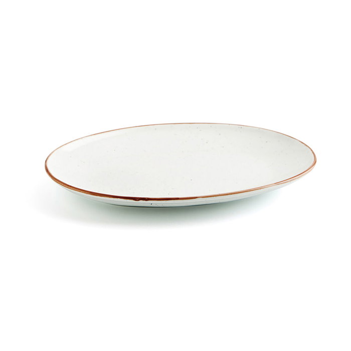 Ariane Plat Ovale Terra 32 cm Porcelaine Beige Brillant (6 Pièces) Ariane Plat Ovale Terra 32 cm Porcelaine Beige Brillant (6 Pièces)