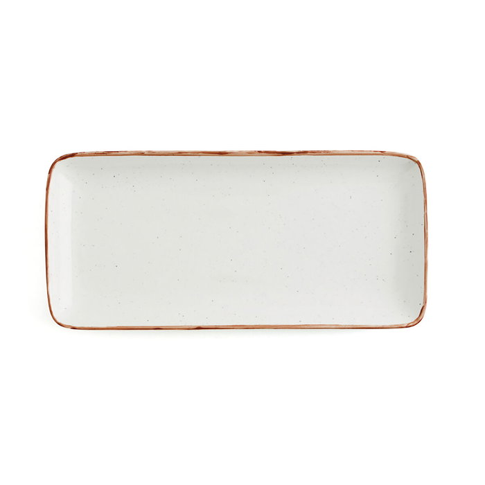 Ariane Plat Rectangulaire Porcelaine Terra Beige 36x16,5 cm (6 Unités) Ariane Plat Rectangulaire Porcelaine Terra Beige 36x16,5 cm (6 Unités)
