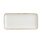 Ariane Plat Rectangulaire Porcelaine Terra Beige 36x16,5 cm (6 Unités)