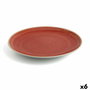 Assiette plate Ariane Terra Céramique Rouge (Ø 31 cm) (6 Unités)
