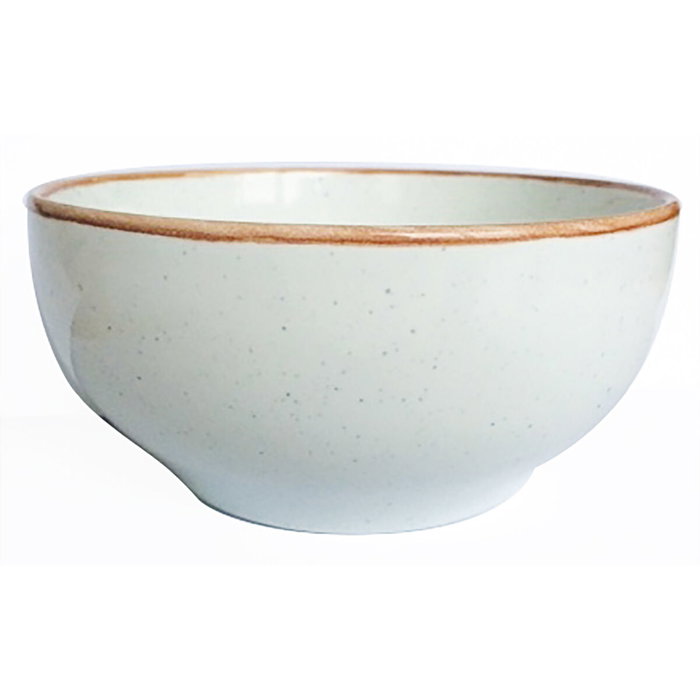 Ariane Bol Porcelana Terra Beige 15 cm (6 Pièces) Céramique Haute Qualité, Résistant Choc Thermique, Apte Micro-ondes et Four