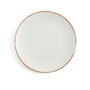 Ariane Assiette plate Terra Céramique Beige (Ø 21 cm) - Lot de 12 unités