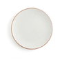 Ariane Assiette plate Terra Céramique Beige (24 cm) - Lot de 6