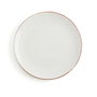 Ariane Plat Plat en Porcelaine Terra Beige 29 cm - Lot de 6
