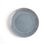 Ariane Terra Assiette plate Céramique Bleu (24 cm) - Lot de 6