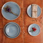 Assiette creuse Ariane Terra Céramique Bleu (Ø 21 cm) (6 Unités)