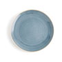 Ariane Terra Plat Rond en Porcelaine Bleu Brillant 31 cm (Lot de 6)