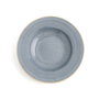 Ariane Assiette Creuse Terra en Porcelaine Bleue Brillant 26 cm (6 Unités) - Céramique, Apilable, Résistante Thermique