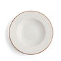 Ariane Assiette Creuse en Porcelaine Terra Beige 26 cm (6 Unités)
