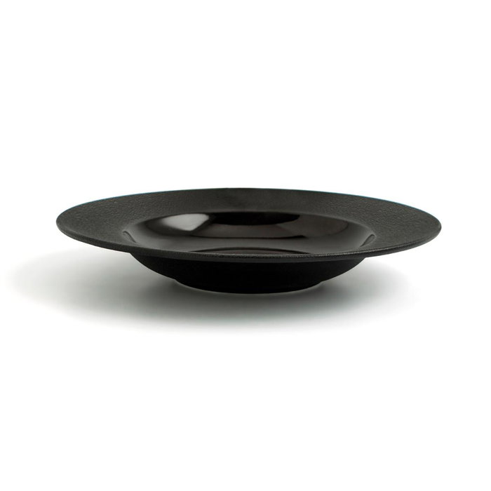 Ariane Assiette Plate Porcelaine Anthracite 26 cm Noir Brillant (6 Unités) Ariane Assiette Plate Porcelaine Anthracite 26 cm Noir Brillant (6 Unités)