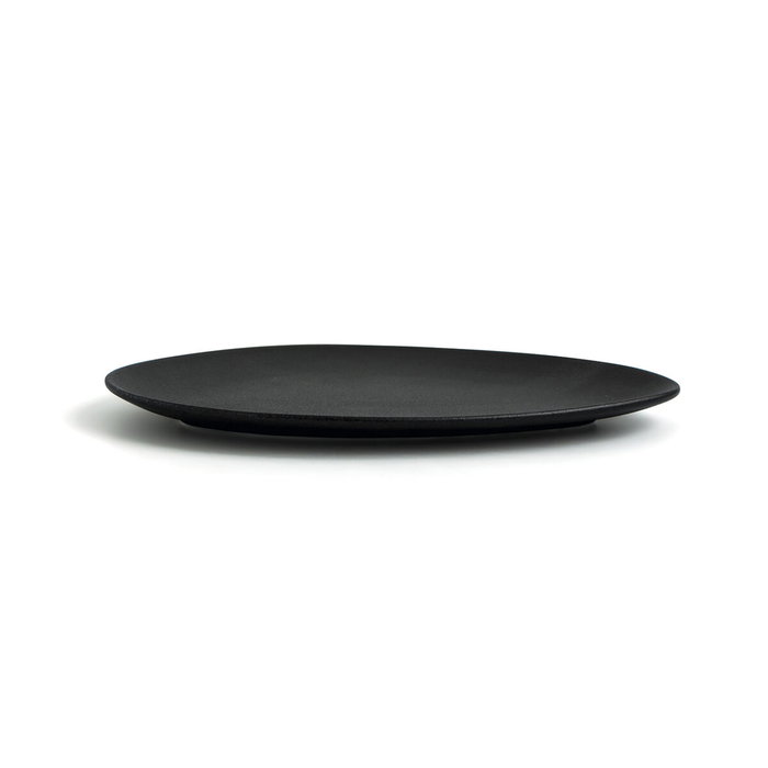 Ariane Plato Triangular Porcelana Antracita 21 cm Negro 12 Unidades