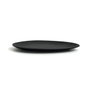 Ariane Plato Triangular Porcelana Antracita 21 cm Negro 12 Unidades