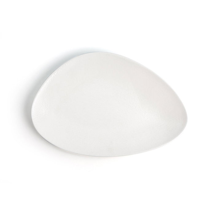 Ariane Assiette plate Antracita Triangulaire Blanche (Lot de 6, Ø 29 cm) Skus: S2708013