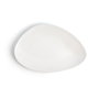 Ariane Assiette plate Antracita Triangulaire Blanche (Lot de 6, Ø 29 cm) Skus: S2708013