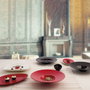 Ariane Assiette plate Antracita Triangulaire Blanche (Lot de 6, Ø 29 cm) Skus: S2708013