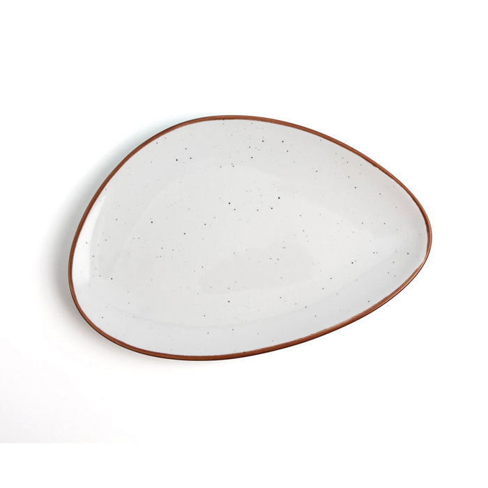 Ariane Assiette Terra Porcelaine Beige 21 cm (12 Unités)