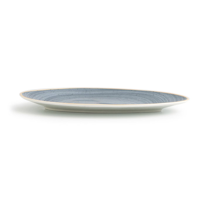 Ariane Assiette Triangulaire Porcelaine Terra Bleue 29 cm (6 Unités) Ariane Assiette Triangulaire Porcelaine Terra Bleue 29 cm (6 Unités)