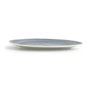 Ariane Assiette Triangulaire Porcelaine Terra Bleue 29 cm (6 Unités)