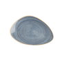 Ariane Assiette Triangulaire Porcelaine Terra Bleue 29 cm (6 Unités)