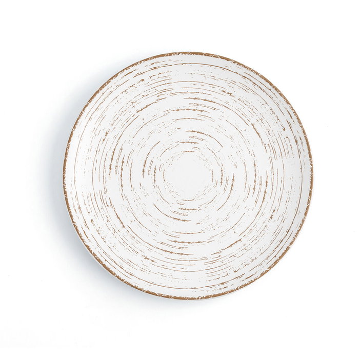 Ariane Plato Llano Porcelana Tornado White 21 cm (12 Unidades)