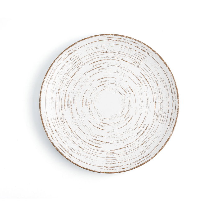 Ariane Plato Llano Porcelana Tornado White 27 cm (6 Unidades)