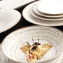 Ariane Assiette creuse Tornado White en porcelaine Ø 21 cm (6 unités)