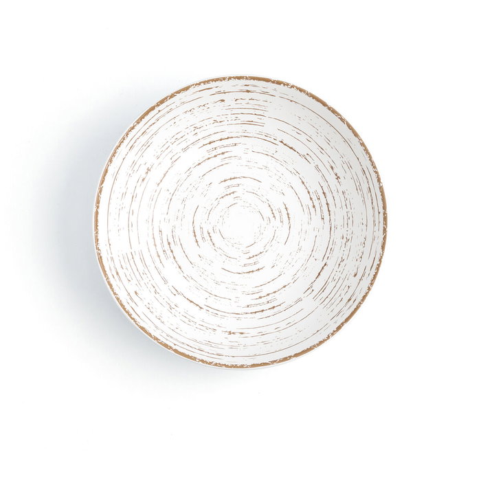 Ariane Assiette creuse Tornado White en porcelaine Ø 21 cm (6 unités)