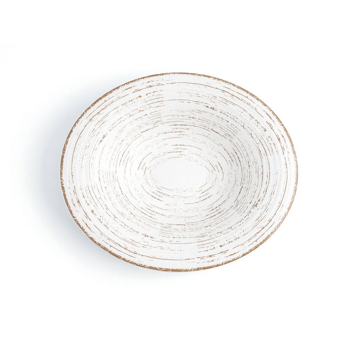 Ariane Plat Hondo Porcelana Tornado White 29 cm (6 Unidades)