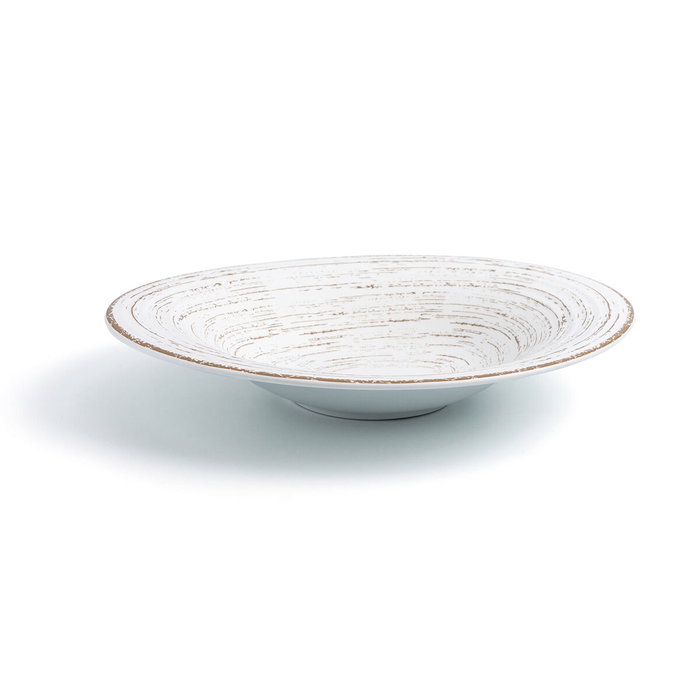 Ariane Plat Hondo Porcelana Tornado White 29 cm (6 Unidades)
