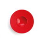 Ariane Assiette Gourmet Porcelaine Antracita 28 cm Rouge (6 Unités)